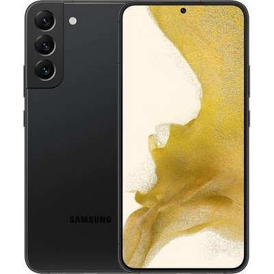 Смартфон Samsung Galaxy S22+ 8/128 ГБ, nano SIM+eSIM, черный фантом - фото 6691