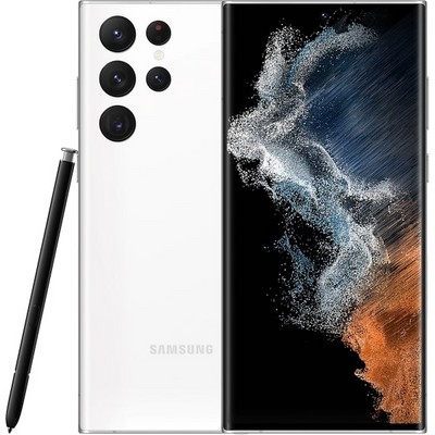 Смартфон Samsung Galaxy S22 Ultra 12/1 ТБ, nano SIM+eSIM, белый фантом - фото 6928