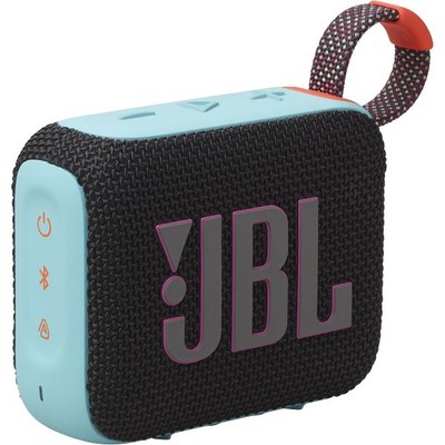 Портативная акустика JBL Go 4 Black and Orange - фото 20997