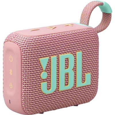 Портативная акустика JBL Go 4 Pink - фото 20999