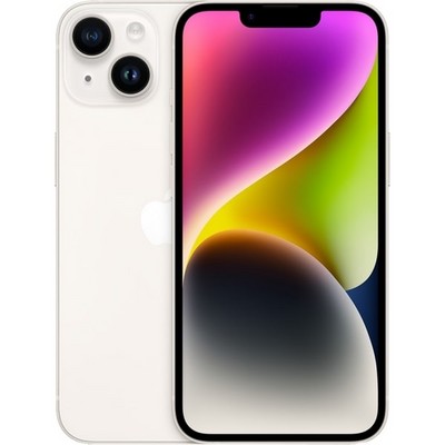 Смартфон Apple iPhone 14 128Gb Starlight - фото 23884