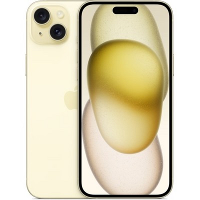 Смартфон Apple iPhone 15 Plus 128GB Yellow (желтый) - фото 23974