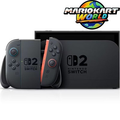 Игровая консоль Nintendo Switch 2 System 256GB Mario Kart World Bundle - фото 24130
