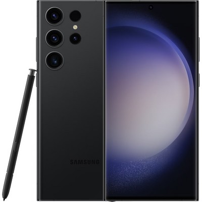 Смартфон Samsung Galaxy S23 Ultra 12/1 Тб, nano SIM+eSIM, черный фантом - фото 7152