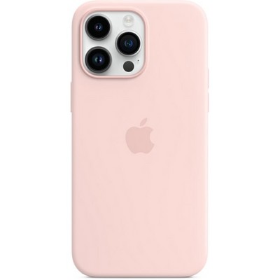 Чехол Apple iPhone 14 Pro Max Silicone MagSafe - Chalk Pink - фото 24923