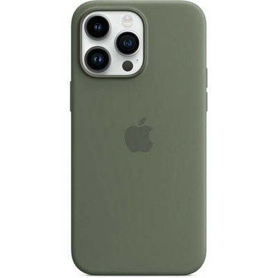 Чехол Apple iPhone 14 Pro Max Silicone MagSafe - Olive - фото 24938