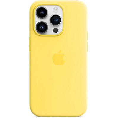 Чехол Apple iPhone 14 Pro Silicone MagSafe - Canary Yellow - фото 24956