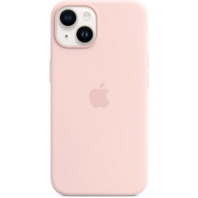 Чехол Apple iPhone 14 Silicone MagSafe - Chalk Pink - фото 24995