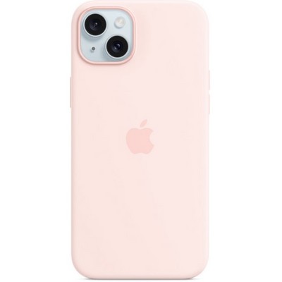 Чехол Apple iPhone 15 Plus Silicone Case with MagSafe - Light Pink - фото 25097