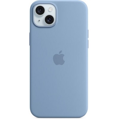 Чехол Apple iPhone 15 Plus Silicone Case with MagSafe - Winter Blue - фото 25112