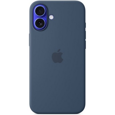 Чехол Apple iPhone 16 Plus Silicone Case with MagSafe – Denim - фото 25257
