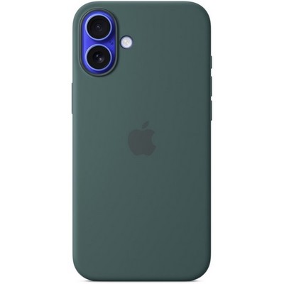 Чехол Apple iPhone 16 Plus Silicone Case with MagSafe – Lake Green - фото 25267