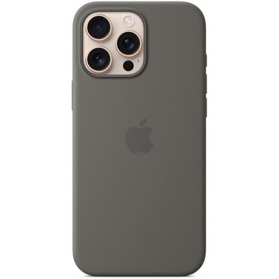 Чехол Apple iPhone 16 Pro Max Silicone Case with MagSafe – Stone Gray - фото 25325