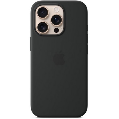 Чехол Apple iPhone 16 Pro Silicone Case with MagSafe – Black - фото 25333
