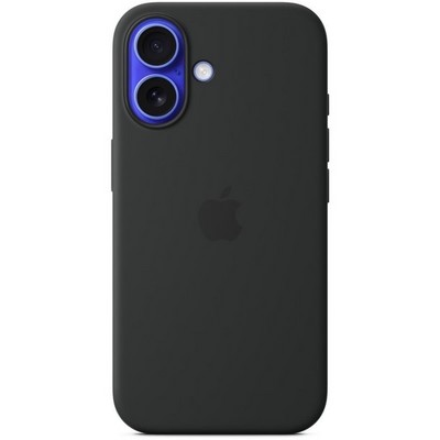 Чехол Apple iPhone 16 Silicone Case with MagSafe – Black - фото 25373