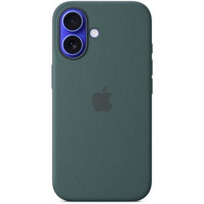 Чехол Apple iPhone 16 Silicone Case with MagSafe – Lake Green - фото 25391
