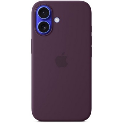 Чехол Apple iPhone 16 Silicone Case with MagSafe – Plum - фото 25397