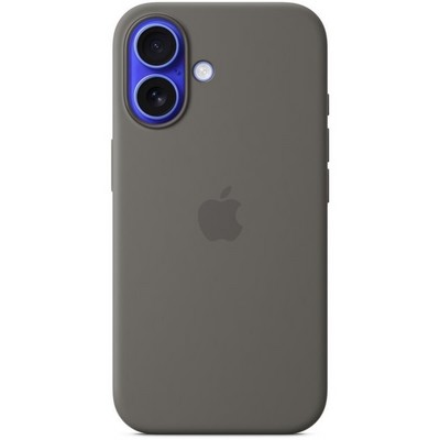 Чехол Apple iPhone 16 Silicone Case with MagSafe – Stone Gray - фото 25409