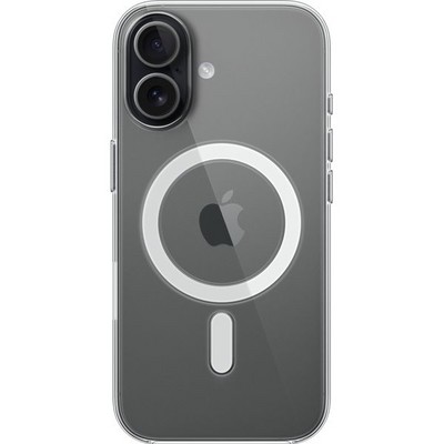 Чехол Apple iPhone 17 Clear Case with MagSafe - фото 25421