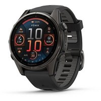 Умные часы Garmin Fenix 8 43mm Amoled Sapphire Titanium Carbon Gray 010-02903-21