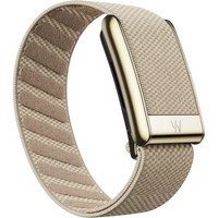 Плетёный люксовый ремешок Whoop Superknit Luxe 5.0 Dune with Gold
