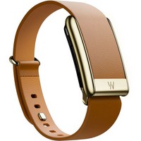 Кожаный люксовый ремешок Whoop LeatherLuxe Tapered 5.0 Camel with Gold