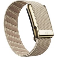 Плетёный люксовый ремешок Whoop Superknit Luxe MG Dune with Gold
