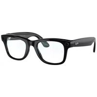 Умные очки Ray-Ban Wayfarer RW4006 Shiny Black/ Clear lenses Size M (50mm)