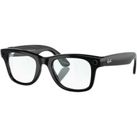 Умные очки Ray-Ban Wayfarer RW4008 Shiny Black/ Clear lenses Size L (53mm)