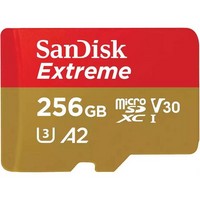 Карта памяти SanDisk Extreme 256GB microSDXC UHS-I (SDSQXAV-256G-GN6MN)