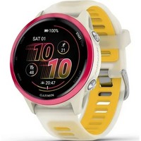 Умные часы Garmin Forerunner 570 42mm Bone Raspberry Mango 010-02970-02
