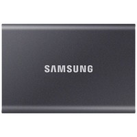 Внешний SSD 1TB Samsung T7 USB 3.2 Type-C Titanium (MU-PC1T0T)