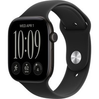 Умные часы Apple Watch Series 12 46mm GPS Black Aluminum Case with Black Sport Band SM/ML