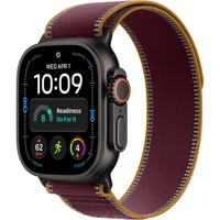 Умные часы Apple Watch Ultra 4 49mm GPS + Cellular Black Titanium Case with Burgundy Trail Loop SM/ML