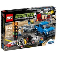 Конструктор LEGO Ford F-150 Raptor и Ford Model A Hot Rod 75875