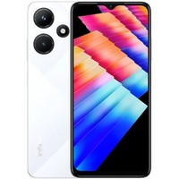 Смартфон Infinix Hot 30i 4/128 ГБ, Dual nano SIM, белый