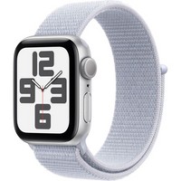 Умные часы Apple Watch SE 2 (2024) GPS 40mm Silver Aluminium Blue Cloud Sport Loop