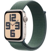 Умные часы Apple Watch SE 2 (2024) GPS 44mm Starlight Aluminium Lake Green Sport Loop