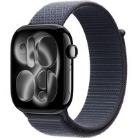 Умные часы Apple Watch Series 11, 46 mm, Jet Black Aluminium Anchor Blue Sport Loop