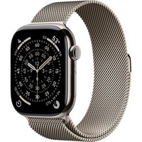 Умные часы Apple Watch Series 11, 46 mm, S-M/M-L Natural Titanium Milanese Loop