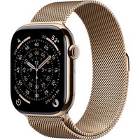 Умные часы Apple Watch Series 11, 46 mm, S-M/M-L Gold Titanium Milanese Loop