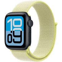 Умные часы Apple Watch SE 3, 40 mm, Midnight Aluminium Neon Yellow Sport Loop