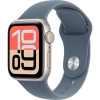 Умные часы Apple Watch SE 3, 40 mm, Starlight Aluminium Anchor Blue Sport Band