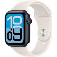 Умные часы Apple Watch SE 3, 44 mm, Midnight Aluminium Starlight Sport Band