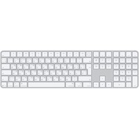 Беспроводная клавиатура Apple Magic Keyboard с Touch ID и цифровой панелью (USB-C), белый