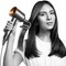 Фен Dyson Supersonic HD08 Light Black/Nickel (черный/никель) с 3 насадками - фото 27201