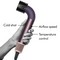 Фен Dyson Supersonic r hair dryer HD17 Jasper Plum (сливовый) - фото 27309
