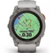 Умные часы Garmin Fenix 7X Pro Sapphire Solar Titanium wt Fog Gray Band 010-02778-14 - фото 27768