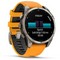 Умные часы Garmin Fenix 8 47mm Amoled Sapphire Titanium with Spark Orange Silicone 010-02904-11 - фото 27819