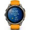 Умные часы Garmin Fenix 8 47mm Amoled Sapphire Titanium with Spark Orange Silicone 010-02904-11 - фото 27820